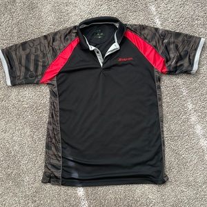 SNAPON wrench detail polo shirt